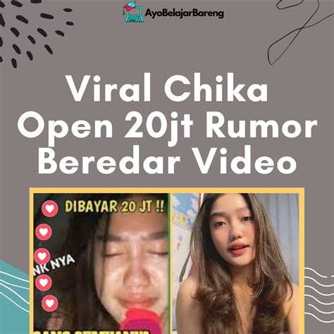 chika viral 20 juta video